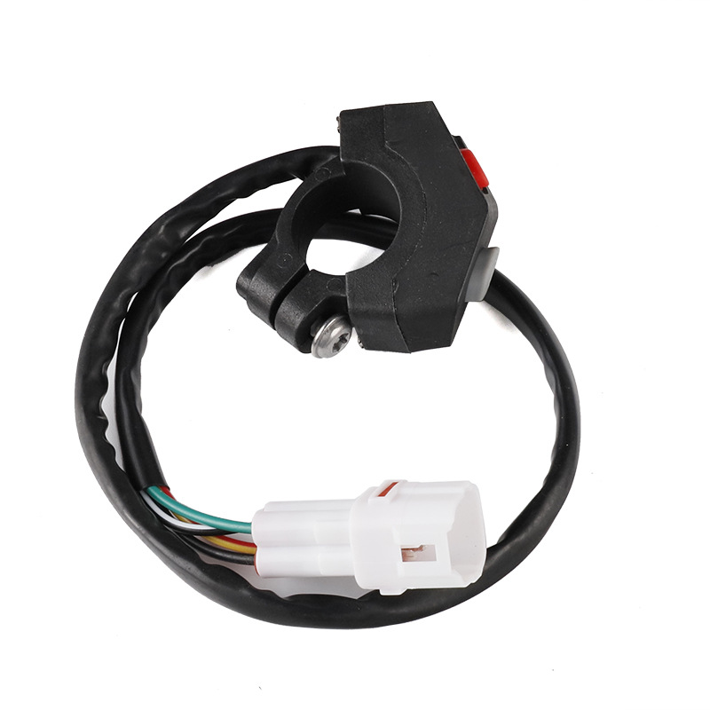 Motorcycle Modification Parts Dual-Function Ignition and Shutdown Button Switch Suitable for Ktm Husqvarna