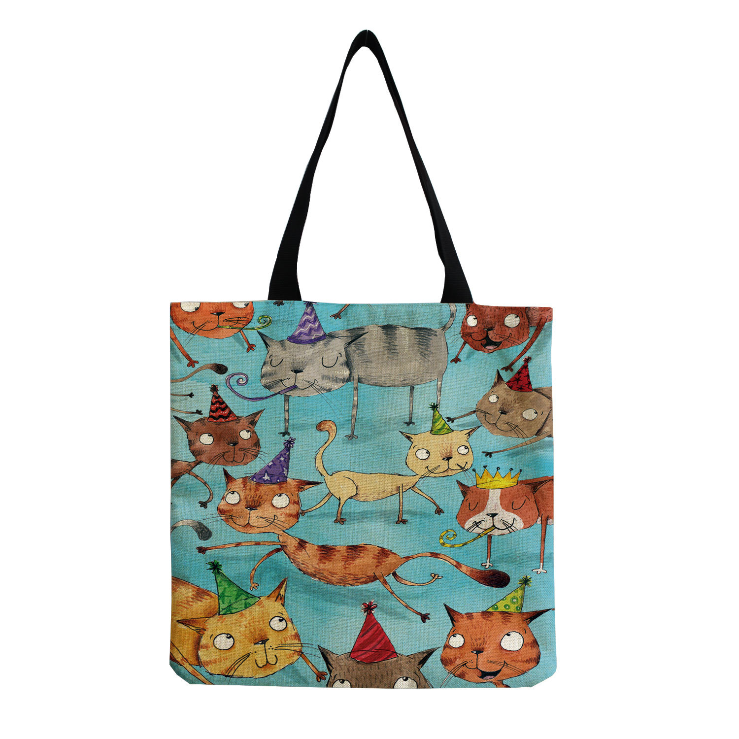 Women's Fashion Cat Shopping Bags display picture 3