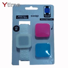 跨镜热销硅胶可替换表头LED电子手表学生女孩简约时尚LED表批发