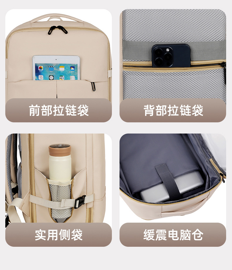 Factory direct sales of 17-inch computer backpacks, multi-functional travel backpacks, Oxford fabric waterproof backpacks, in stock and available for order undefined