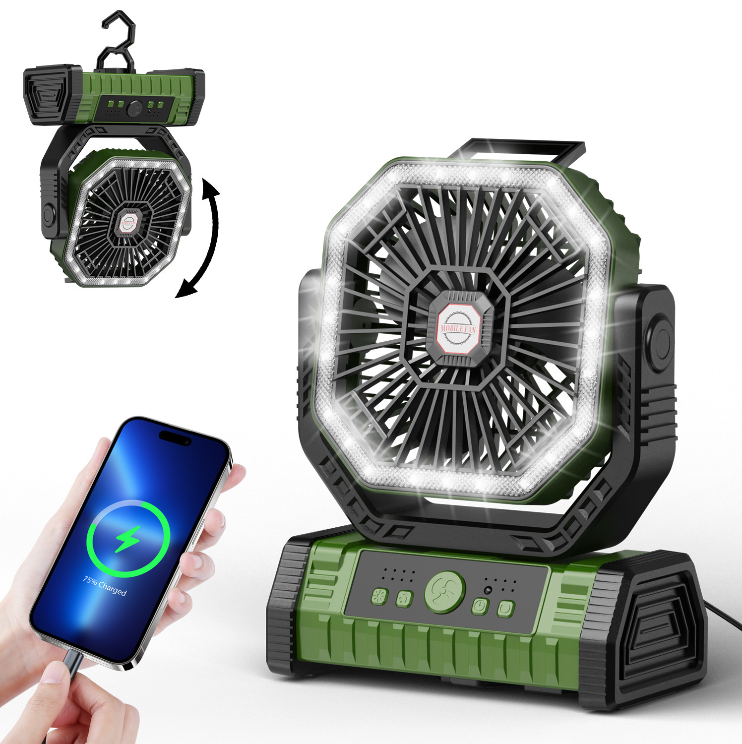 YJ-F18 verde militar (20,000 mAh)