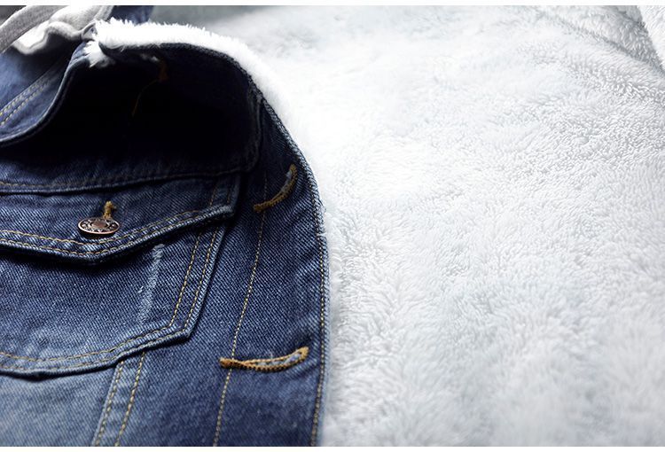 Dames spijkerjas – gevoerde winterjas getailleerd en modieus_voghion.com