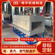 電加熱隧道式固化爐 飛機芯片膠水固化爐 預熱固化隧道烘箱