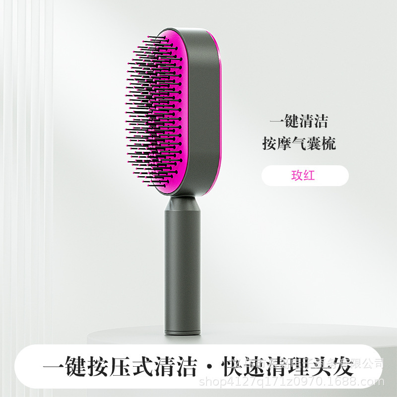 エアマット櫛エアバッグ櫛レディース専用ロングヘア脱毛防止マッサージ櫛家庭用櫛髪カール櫛|undefined