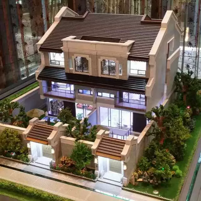 农业沙盘建筑模型制作学校房地产别墅室内外地形地貌沙盘模型