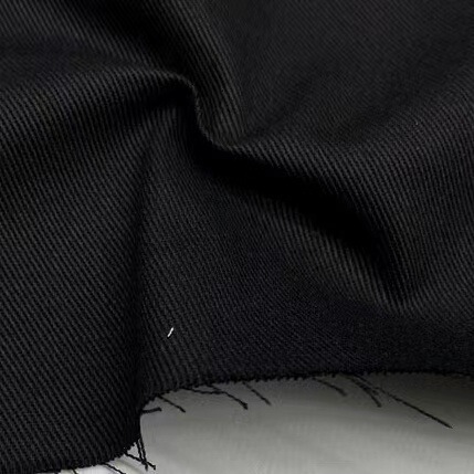 Extra Black 7*7 Denim Cotton Fabric, No Need to Wash, No Need to Wash, 335g Extra Thick Thick Twill Cotton Fabric