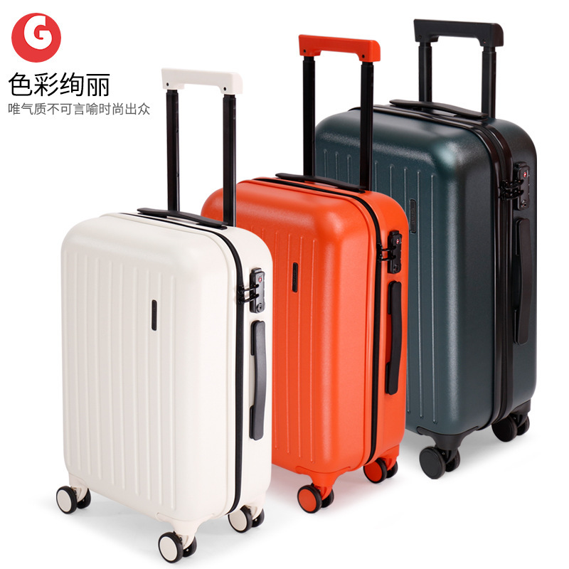 Luggage trolley case female 20-inch men's luggage case 24-inch Customs lock password box consignment large capacity leather case 28