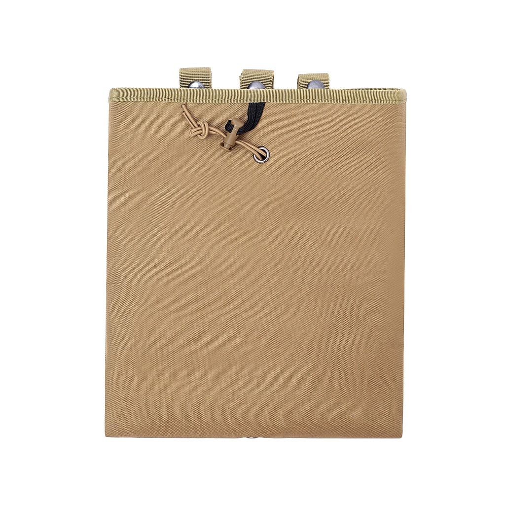 Bolsa de reciclaje de artículos diversos tácticos MOLLE multifuncional para exteriores, bolsa de almacenamiento de accesorios para colgar en la cintura, bolsa de recolección de carcasa de bala para fanáticos militares