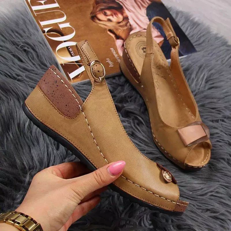 Fashionable summer sandals, footwear platform, European style, (Cross-border trading), plus size