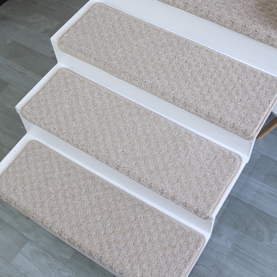 3D Pattern Carpet Stair Step Sticker Thickened Silent Foot Mat_voghion.com