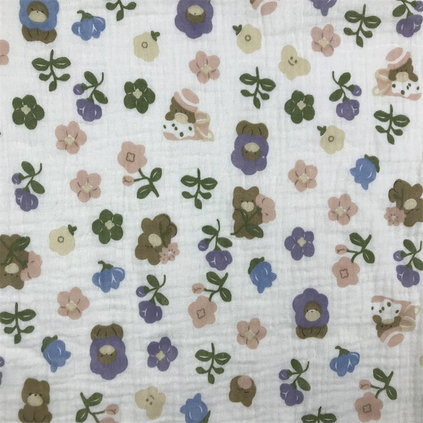 4#Floral Bear