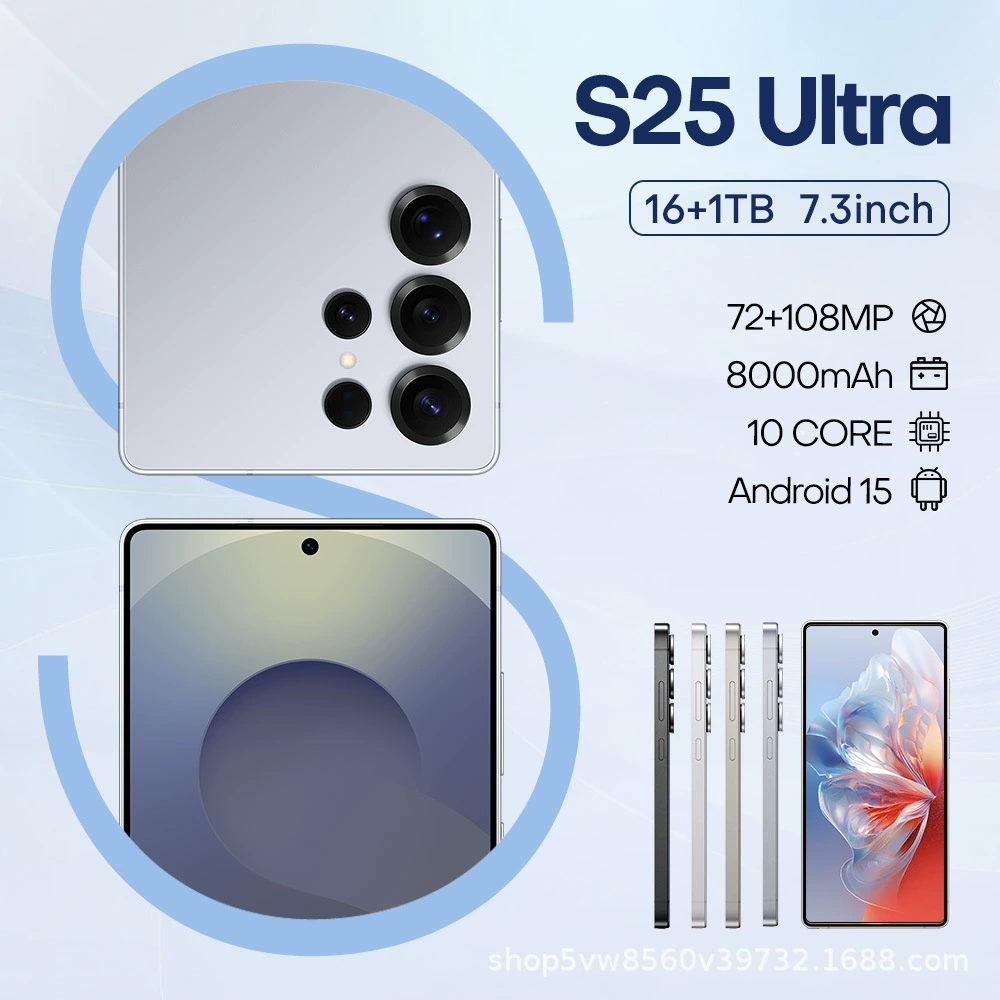 (Торговля через границу), смартфон, S25, (Физические), 6.8 дюйма, (Новый и невскрытый)
