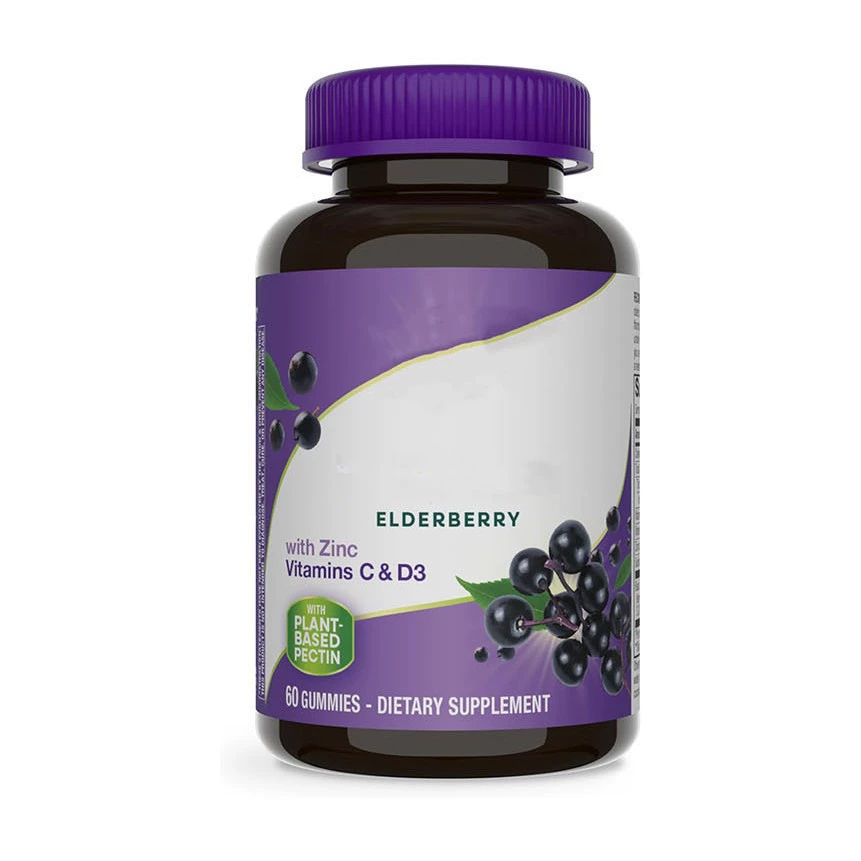 Горячие трансграничные продажи жевательных конфет с бузиной доступны на складе и могут быть изготовлены по заказу (OEM).