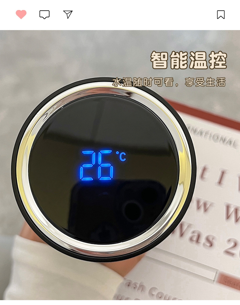 Straight cups, office and business insulated cups, custom-made and wholesale stainless steel water cups, simple and ins style portable water cups for women pic 35