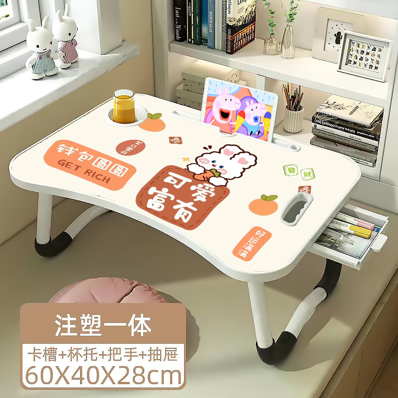 メーカー直販移動式ベッドの上の机の寮の折り畳み机はコンピュータのデスクの事務用家具の現物の卸売りをインストールしません。|undefined