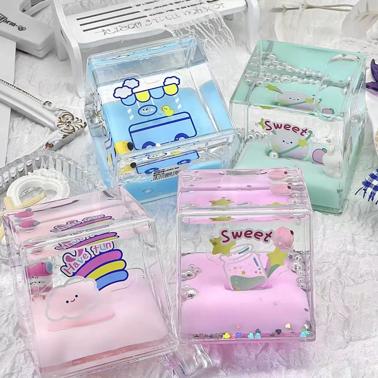 Lan Sister персиковый кролик масляный орнамент мультяшный милый модный орнамент украшение дома исцеляющий подарок