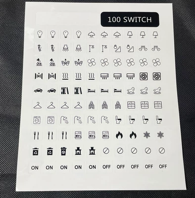 Other Automotive Interior Supplies green fluorescent paper modified - non-reflective-black-home-switch