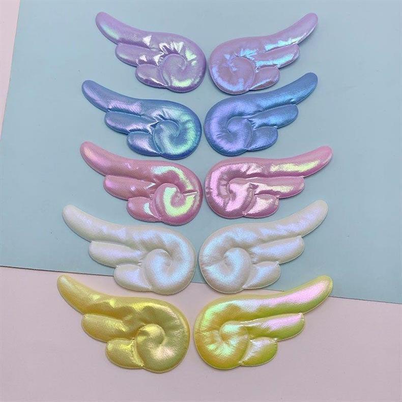 Fantasy Angel Wings Helmet Decoration Electric Car Helmet Stickers Accessories Colorful Rainproof Girl Sakura Wings Ornaments