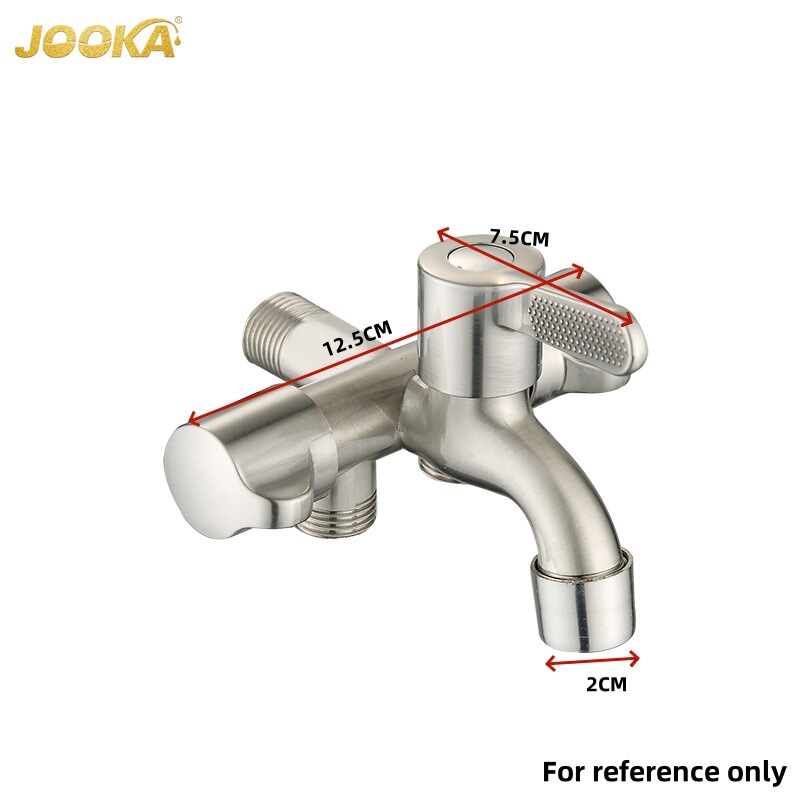 Cross-Border E-Commerce Export In-Wall Zinc Alloy Multi-Functional Faucet with Brushed Design and Flexible Water Outlet for Bathroom and Balcony
