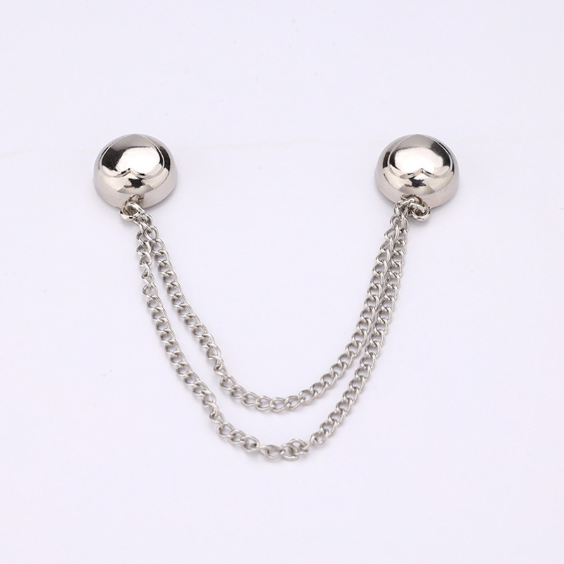 チェーンの磁気はズボンの足を引きずることを防ぎます。金属の磁気は袖口を固定します。