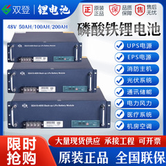 Shuangden 48V50AH100a200A コンピュータルーム通信エネルギー貯蔵 SDA10-48100A200ah リチウムリン酸鉄電池