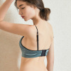 Silk breathable underwear, comfortable thin wireless bra, french style