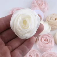 4.5CM Euronetum розы снежные бутоны сумки для одежды DIY декоративные аксессуары заколки для волос аксессуары