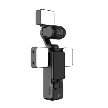 Aplicable a DJ DJ pocket3 iluminación de la cámara de movimiento de ojos de la luz fotográfica de absorción magnética de desmontaje rápido de la lámpara de bolsillo