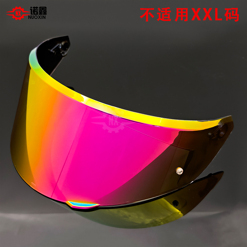Adapt agv new version K3 helmet replacement lens multi-color day and night universal color changing film anti-fog sticker full helmet