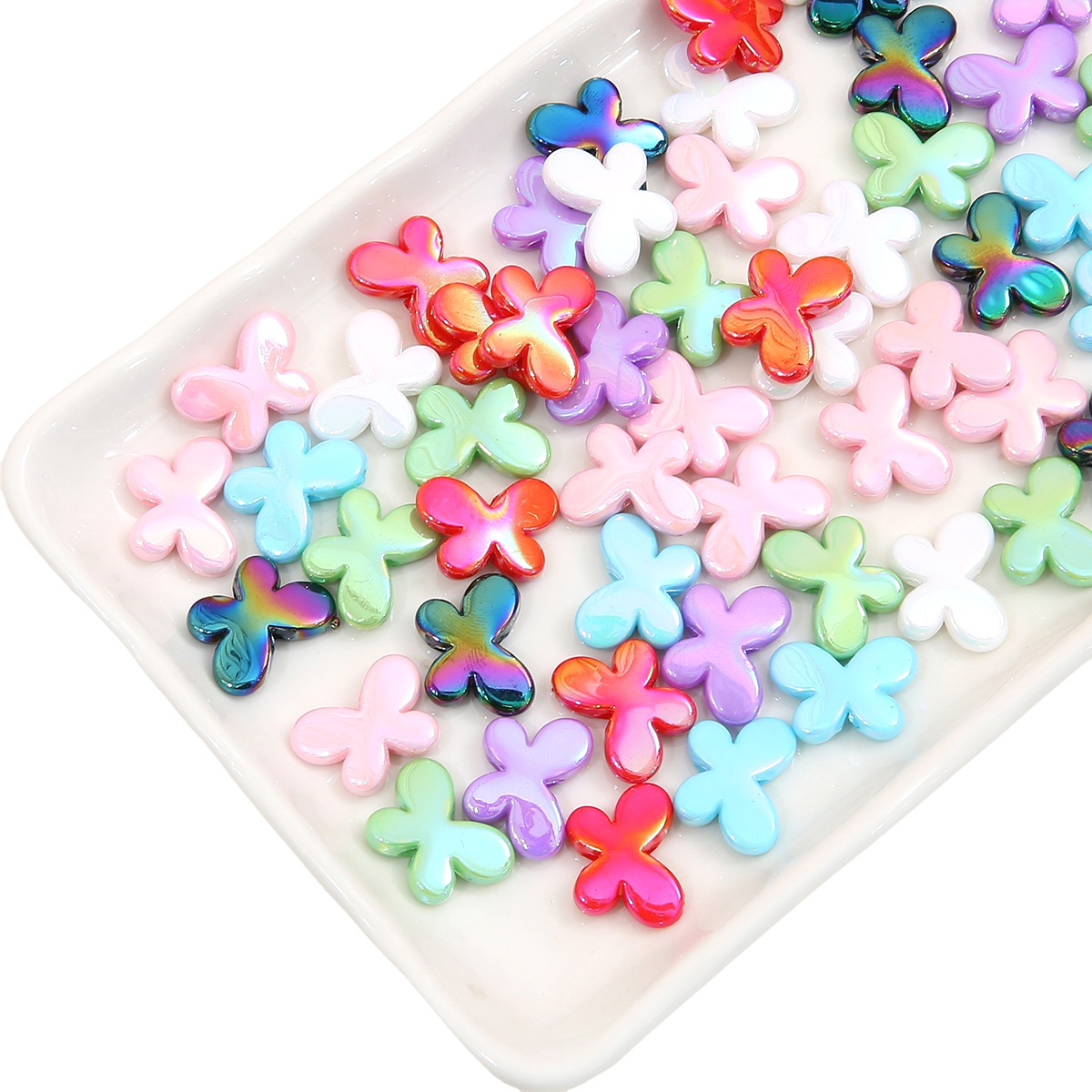 10 Pieces Arylic Butterfly Beads display picture 4