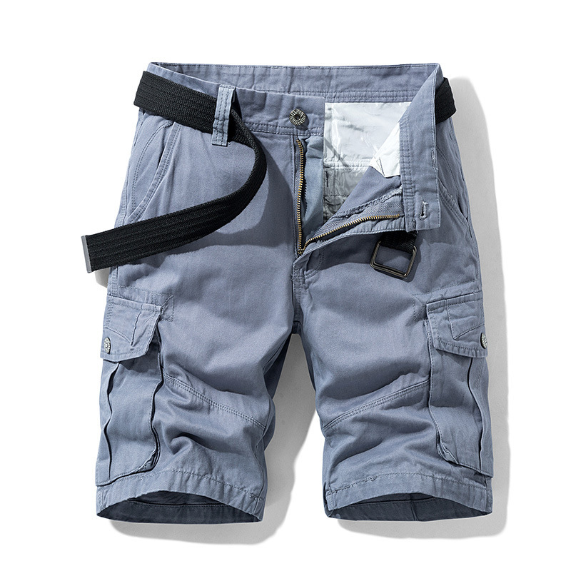 Summer Shorts Men's Dropshipping Trendy Brand Men's Casual Trousers Japanese Multi-Pocket Overalls Youth Straight Pants Summer Shorts Men's Dropshipping Trendy Brand Men's Casual Trousers Japanese Multi-Pocket Overalls Youth Straight Pants