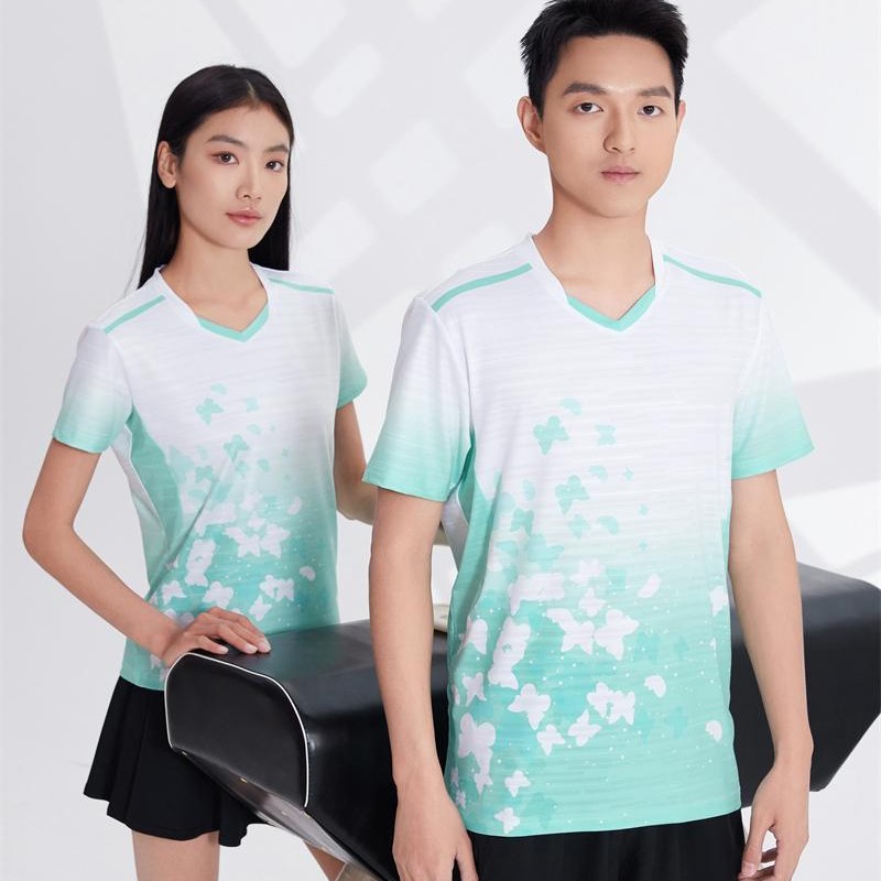 Nuevos niños adultos ropa de bádminton ropa de tenis de mesa ropa deportiva ropa de chicas secado rápido
