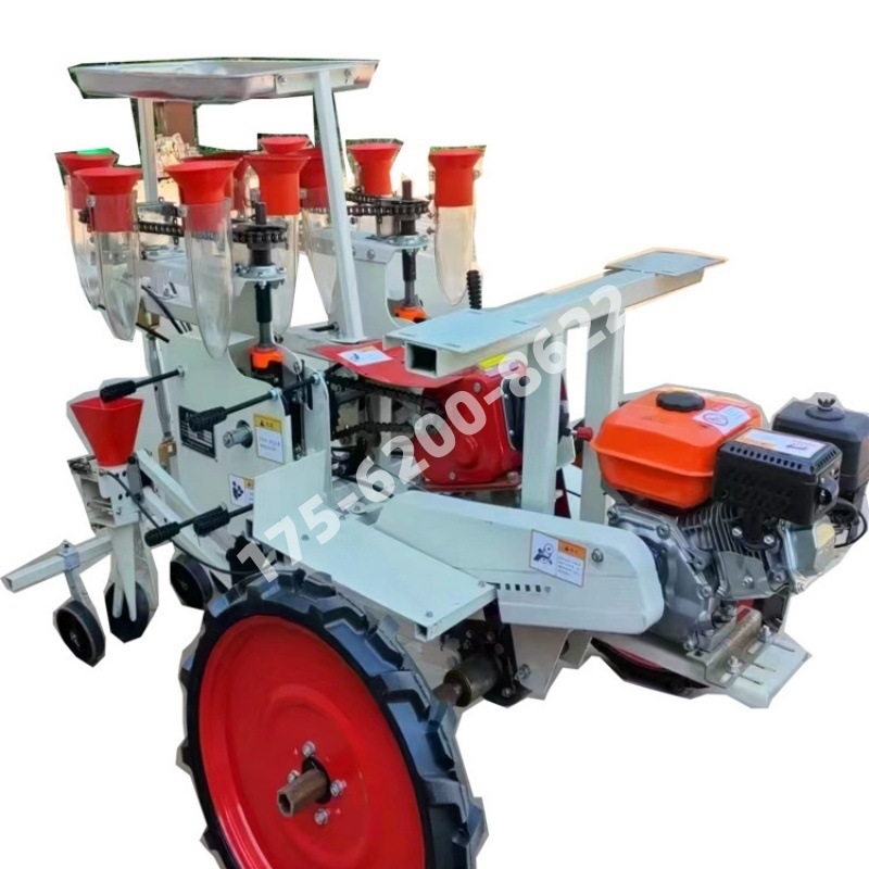 秧苗移栽机 自走式辣椒 西红柿 小白菜茄子青菜栽苗机 柴油电启动