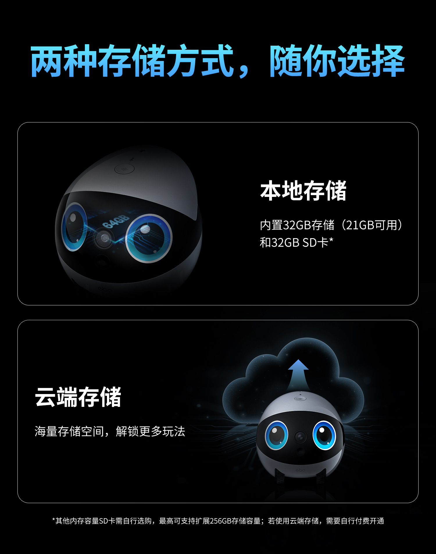 EBO Air2 Plus Portable camera Home mobile phone video dialogue smart pet monitoring robot undefined