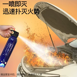 灭火器材;灭火器;车用灭火器