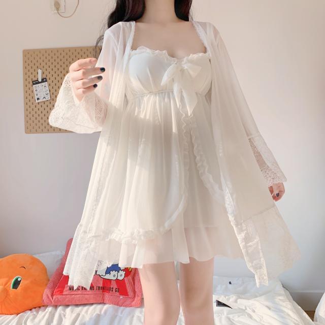 Women's Pajamas 2026 Summer New Princess Style Spring and Summer Home Wear Sexy Petite Camisole Nightdress Ins Style