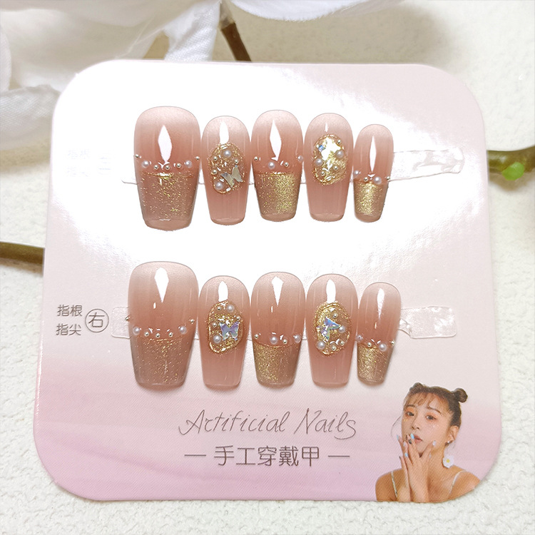 10 piezas decodificadas piezas de manicura portátil dulces parches de uñas de terapia de luz pequeño libro rojo venta caliente de alta calidad de uñas
