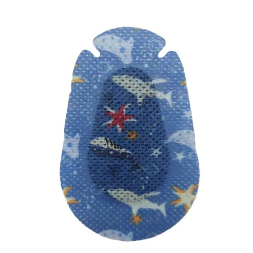 Weak vision eye patch for single eye correction of strabismus, single eye full coverage disposable children's weak vision eye patch