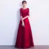 Бордовый (средний рукав)