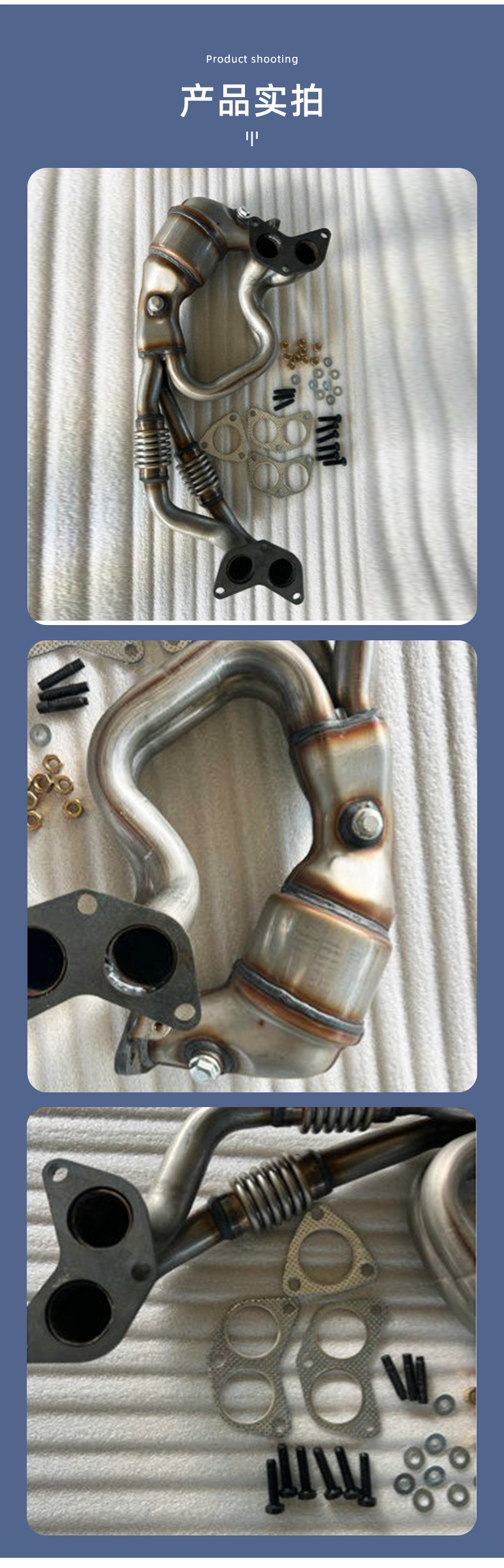 Wholesale Suitable for Subaru 2.5L 2006-2010 Three-Way Catalytic Converter Exhaust Pipe Exhaust Purifier