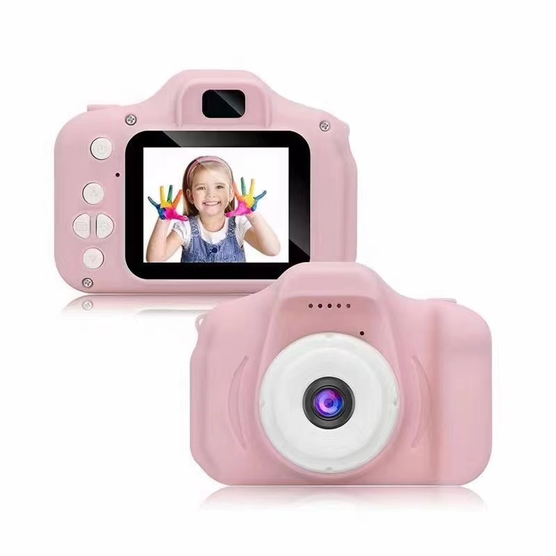 Cámara Digital de Juguete Infantil Mini SLR X2, ABS, para Niños image 7