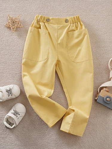 Children's Pants Spring and Autumn Season, Medium and Small Size, Long Pants, Casual Style, Wholesale, European and American Style, Baby and Kids Pants, British Trend Style