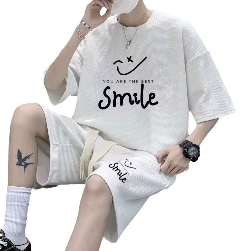 Tide, летние шорты, брюки для отдыха, oversize, свободный прямой крой
