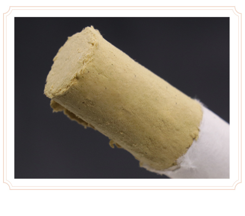 Five-Year Aged Moxa Sticks Ai Tiao 纯艾条 Pure Mugwort Moxibustion Rolls 10 Sticks per Box in use