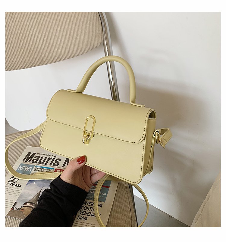 Fashion Solid Color Shoulder Messenger Portable Bag Wholesale display picture 57