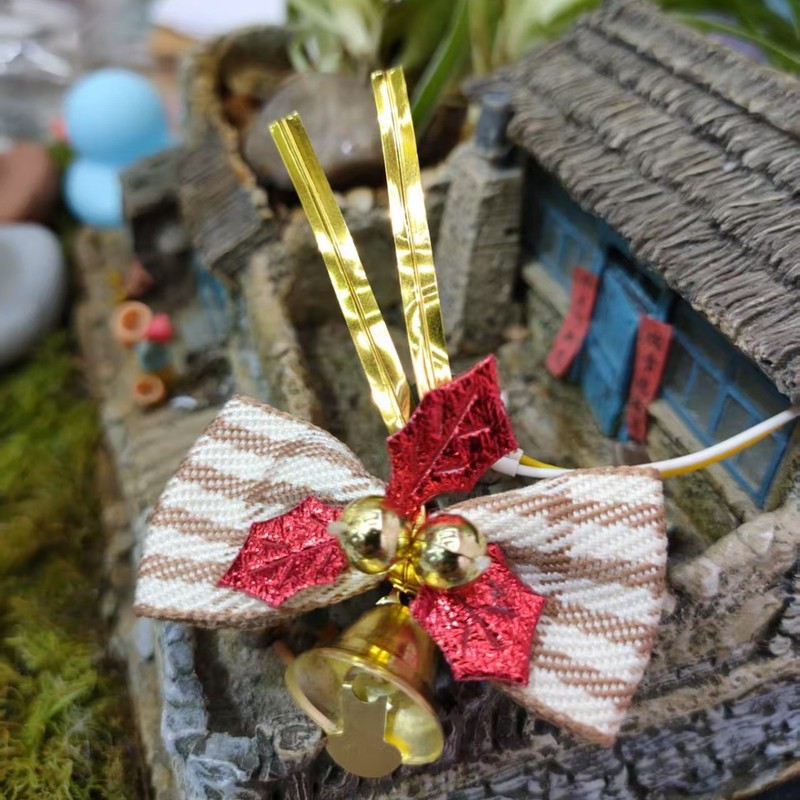 ベイクドケーキデコレーションクリスマスクマウールフィンガーハットヘラジカの角鼻リネンレターハットリボン|undefined