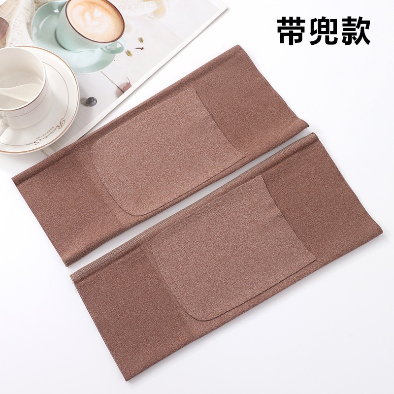 秋冬徳絨毛膝保護工場卸売りプラスポケット運動パッチレギングカバー防寒滑り止め関節痛み保護カバー|undefined
