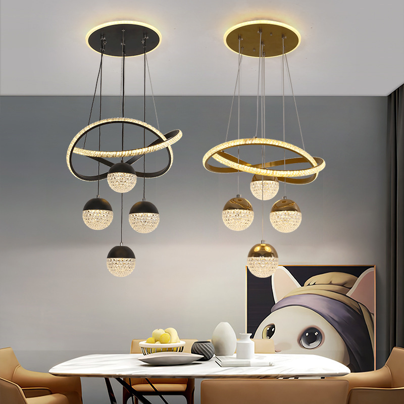modern and minimalistic creative bar ceiling lamp for living room…