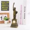 [25cm自由女神青古铜色（带钟款）]