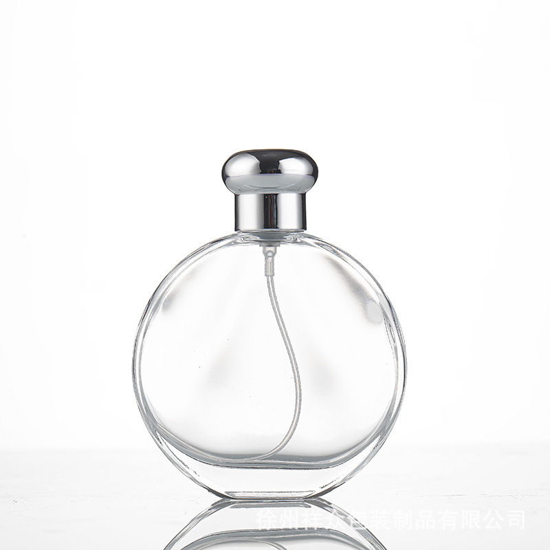 Botellas de vidrio de perfumes de alta calidad, botellas de pulverización ultra delgadas, botellas de perfumes de fondo grueso, botellas de spray 50ml 100ml image 8